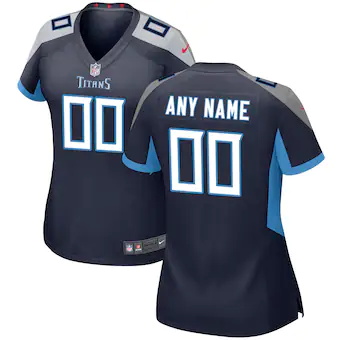 womens nike navy tennessee titans custom game jersey_pi3895